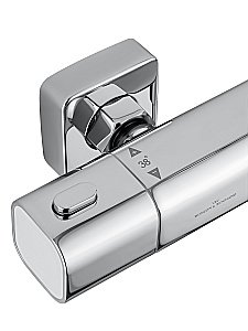 Смеситель для ванны с душем и термостатом WONZON & WOGHAND SOLID, Хром (WW-C2011-A-CR) купить в интернет-магазине сантехники Sanbest