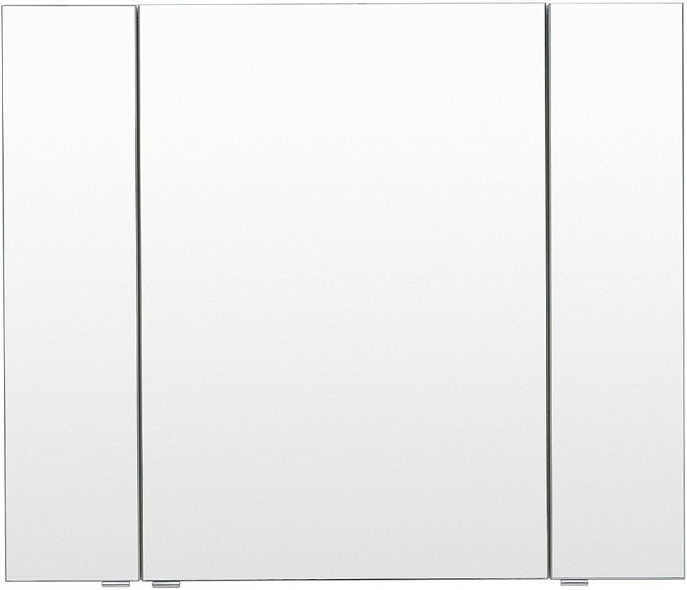 Зеркальный шкаф Aquanet Алвита New 100 Серый купить в интернет-магазине сантехники Sanbest