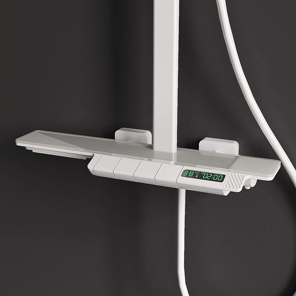 Душевая система RGW Shower Panels SP-34W 51140134-03 белая купить в интернет-магазине сантехники Sanbest