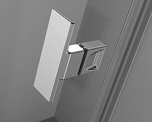 Душевая дверь Radaway Nes 8 DWD I 95 50+45 стекло прозрачное/профиль хром купить в интернет-магазине Sanbest