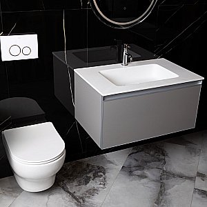 Унитаз Boheme FIORE 978-SET-W безободковый, с крышкой микролифт, смыв торнадо, белый глянцевый купить в интернет-магазине Sanbest