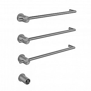 Полотенцесушитель электрический ABBER Charme AH4003BST сталь брашированная купить в интернет-магазине сантехники Sanbest