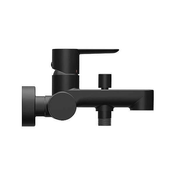 Смеситель для ванны Ravak Puri PU 022.21/150 черный купить в интернет-магазине сантехники Sanbest
