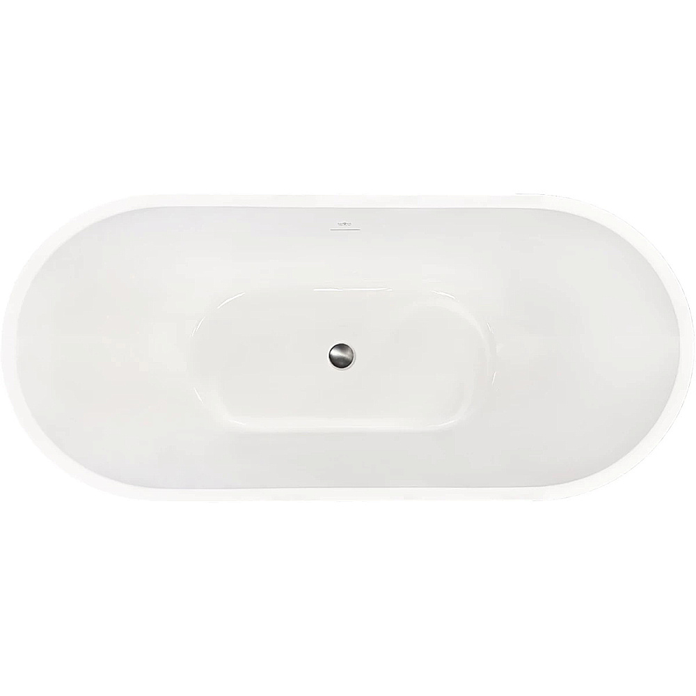 Акриловая ванна Royal Bath Wave RB610102 180х80 Белая/Фурнитура Сталь купить в интернет-магазине Sanbest