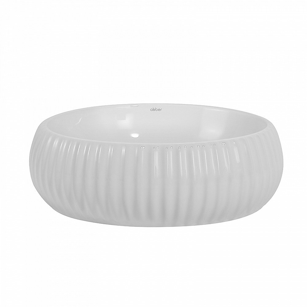 Раковина накладная ABBER Bequem AC2115 белая купить в интернет-магазине Sanbest