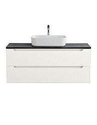 Тумба с раковиной и столещницей BelBagno 90 ETNA-900-2C-SO-BO+KEP-90-MNO-W0 Bianco Opaco для ванной в интернет-магазине Sanbest