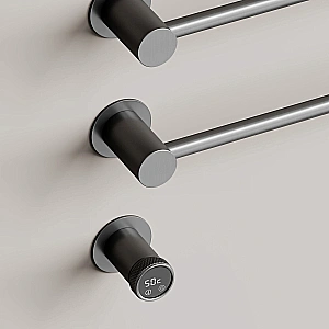 Полотенцесушитель электрический Sancos Linea SC14001GG вороненая сталь купить в интернет-магазине сантехники Sanbest