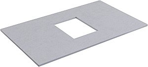 Столешница Allen Brau Priority 70 1.31009.G-S серая структура для ванной в интернет-магазине сантехники Sanbest