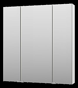 Зеркальный шкаф Misty Аура 75 Э-Аур02075-01 белый купить в интернет-магазине сантехники Sanbest