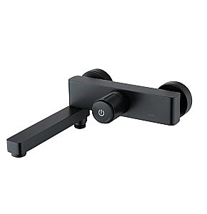 Смеситель для ванны Iddis Slide SLIBLBTi02WA черный матовый купить в интернет-магазине сантехники Sanbest