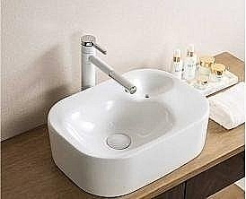 Раковина накладная Gid Creativo 47 N9266 51173 белая купить в интернет-магазине Sanbest