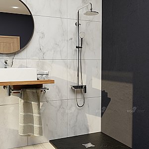 Душевая система RGW Shower Panels SP-6143-01 50140801-01 хром купить в интернет-магазине сантехники Sanbest