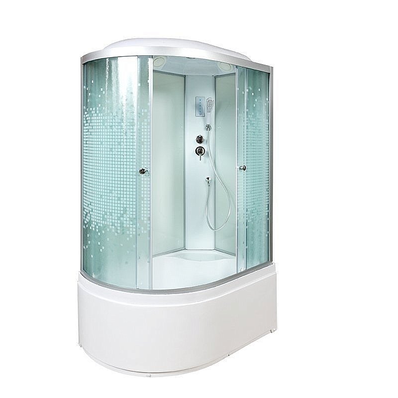 Душевая кабина DTO Серия L 920 с электрикой 120x80 купить в интернет-магазине Sanbest