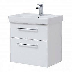 Тумба под раковину Dreja Q Max 65 белая купить в интернет-магазине сантехники Sanbest