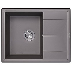 Кухонная мойка Abber Quarz 65х51 AQ2903G серая матовая купить в интернет-магазине сантехники Sanbest