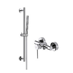 Cмеситель для душа Aquatek ЕВРОПА Set 2 в 1 (AQ1360CR+AQ2012CR) хром купить в интернет-магазине сантехники Sanbest