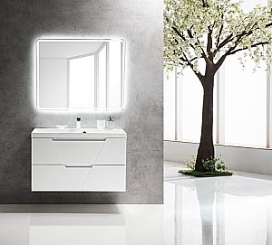 Тумба с раковиной Belbagno VITTORIA 100 для ванной в интернет-магазине Sanbest