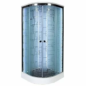 Душевая кабина DTO ЕМ1590 LED 90х90 купить в интернет-магазине сантехники Sanbest