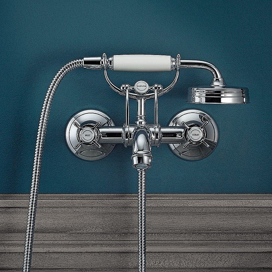 Смеситель для ванны Axor Montreux 16540000 хром купить в интернет-магазине сантехники Sanbest