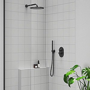 Смеситель для душа Ravak Espirit X070288 черный матовый купить в интернет-магазине сантехники Sanbest