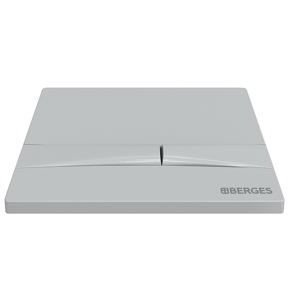 Кнопка для инсталляции BERGES NOVUM 040054 F4 белая купить в интернет-магазине сантехники Sanbest