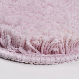 Коврик для ванной WasserKRAFT Kammel BM-8339 Chalk Pink купить в интернет-магазине сантехники Sanbest