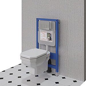 Унитаз Caprigo Tempo 4703 LA002-crm с инсталляцией, с крышкой микролифт купить в интернет-магазине Sanbest