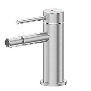 Смеситель для биде Abber Wasser Kreis 316 AF8124BST сталь брашированная купить в интернет-магазине сантехники Sanbest