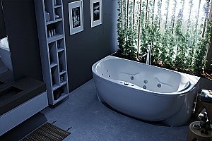 Ванна Aquatek Мелисса 180х95 MEL180-0000011 белая купить в интернет-магазине Sanbest