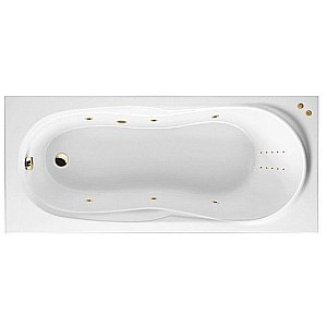 Ванна акриловая Excellent Sekwana LINE NANO WAEX.SEK17.LINENANO.GL 170х75 белая с гидромассажем купить в интернет-магазине Sanbest