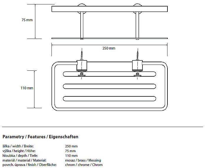 Мыльница Bemeta Cytro 146208052 купить в интернет-магазине сантехники Sanbest
