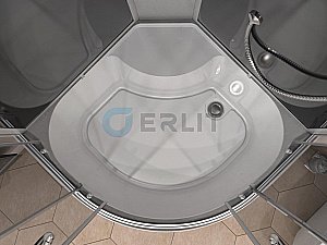 Душевая кабина Erlit Comfrot ER3510TP-C4-RUS 100x100 тонированное стекло купить в интернет-магазине Sanbest