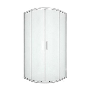 Душевой уголок NEW TRENDY NEW PRAKTIC K-0576 90x90 стекло прозрачное/профиль хром купить в интернет-магазине Sanbest