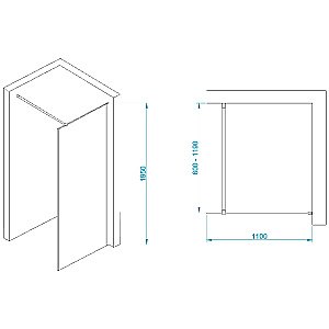 Душевая система RGW Shower Panels SP-6143-01 50140801-01 хром купить в интернет-магазине сантехники Sanbest