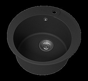 Кухонная мойка Misty Artemida 51 ART-51-01 антрацит купить в интернет-магазине сантехники Sanbest