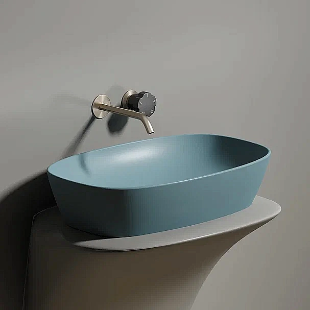 Раковина Ceramica Nova Element 60 CN6049MLG зеленая матовая купить в интернет-магазине Sanbest