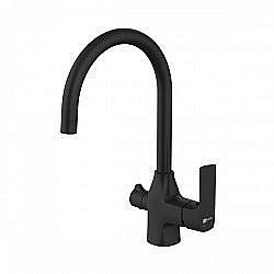 Смеситель для кухни Lemark Ursus LM7261BL Черный купить в интернет-магазине сантехники Sanbest