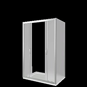 Душевой уголок Good door INFINITY WTW-TD+SP 150x80 матовый купить в интернет-магазине Sanbest