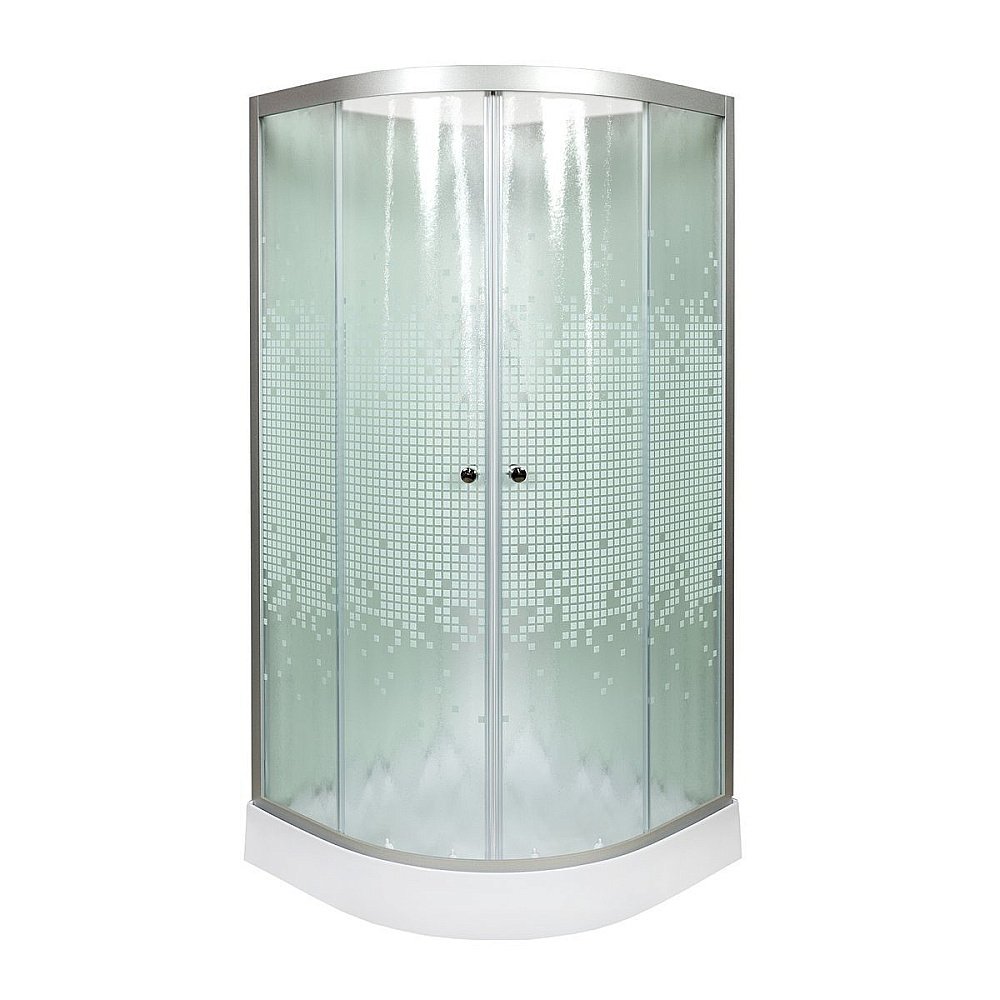 Душевая кабина DTO L 901 N  100х100 с гидромассажем купить в интернет-магазине Sanbest