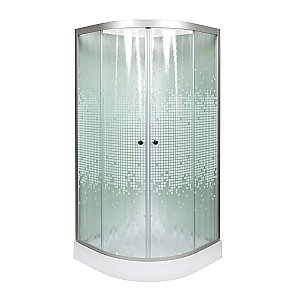 Душевая кабина DTO L 901 N  100х100 с гидромассажем купить в интернет-магазине Sanbest