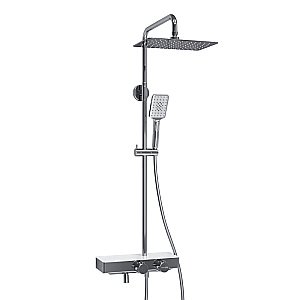 Душевая система WasserKraft Aller SET2647 Thermo хром купить в интернет-магазине сантехники Sanbest