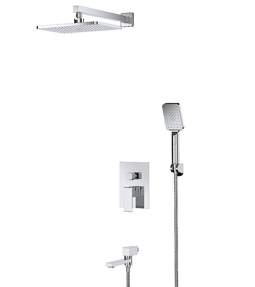 Душевая система Cezares SLIDER-VDSET-01 хром купить в интернет-магазине сантехники Sanbest