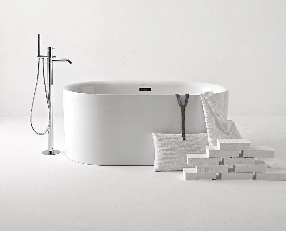 Ванна акриловая Kerasan Nolita 535001 5350 Белая купить в интернет-магазине Sanbest