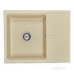 Мойка для кухни Акватон Делия 65 1A718632DE290 бежевый купить в интернет-магазине сантехники Sanbest