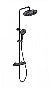 Душевая система с термостатом WONZON & WOGHAND NEO, Черный матовый (WW-B3035-A1-MB) купить в интернет-магазине сантехники Sanbest