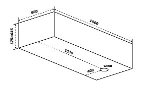 Ванна акриловая BAS Нирвана-PRO 180х80 без каркаса купить в интернет-магазине Sanbest