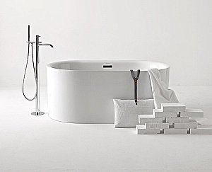 Ванна акриловая Kerasan Nolita 535001 5350 Белая купить в интернет-магазине Sanbest