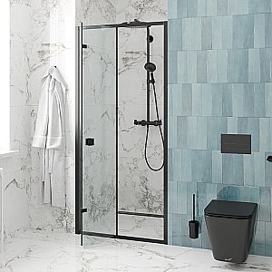 Душевая дверь CeruttiSpa BELLA D91B 90 купить в интернет-магазине Sanbest