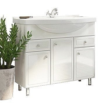 Тумба с раковиной Comforty Сочи 100 для ванной в интернет-магазине Sanbest