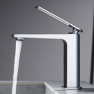 Смеситель для раковины Black&White Universe UK9901С хром купить в интернет-магазине сантехники Sanbest